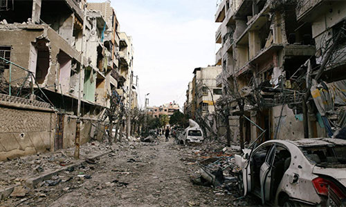 Ghouta Oriental Grupos armados preparan un ataque químico en Ghouta Oriental